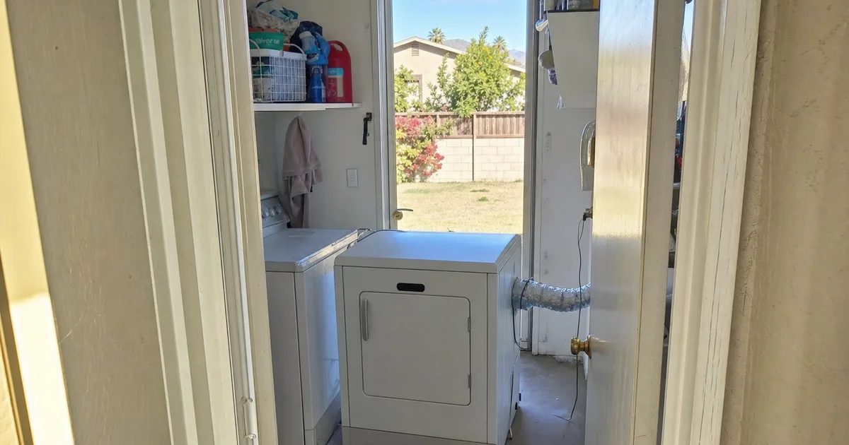 A Home Laundry Room Dryer And Vent — San Diego, CA